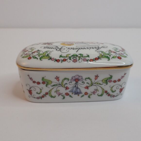 Franklin Porcelain Music Box Romantic Love Songs 1984 Lot of 2 - Picture 12 of 16